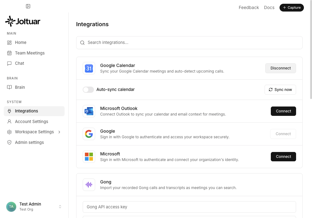 Google Calendar — sync your schedule
