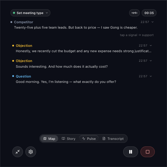 Live hints