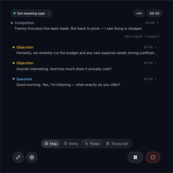 Live hints