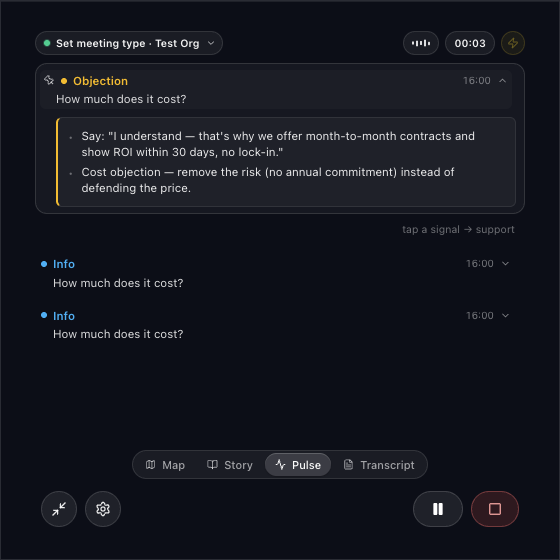 Capture the last customer moment on demand