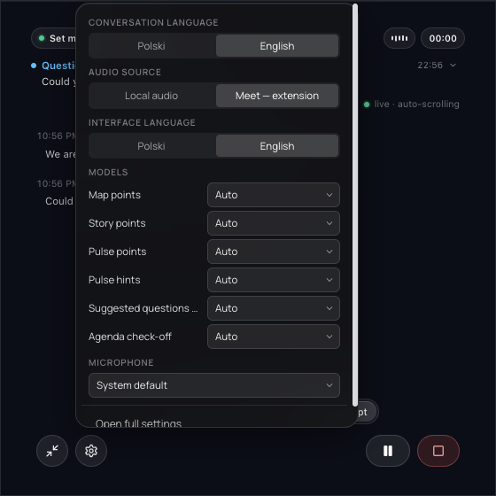 Audio source switch